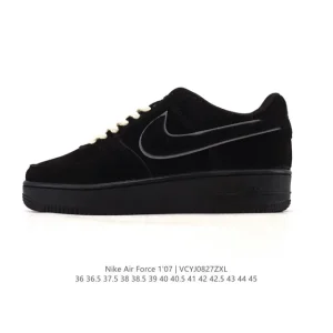 Nike Air Force 1 '07 Low White Leather Sneakers 2025