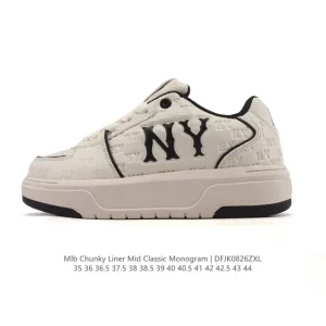 MLB Chunky Liner Mid Retro Street Sneakers with Reflective Details