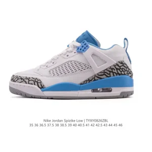 Jordan Spizike Low Houston Oilers Inspired Retro Basketball Shoe