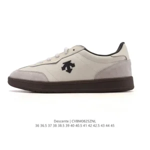 Descente Unisex Low-Top Canvas Sneakers for Summer Casual Wear