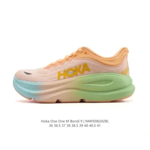 HOKA Bondi 9 Men's and Women's Lightweight Cushioned Running Shoes