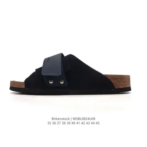 Birkenstock Arizona Soft Leather Double Buckle Slippers for Men and Women