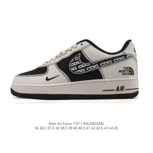 Nike Air Force 1 '07 Low White Sneakers with Air Cushioning