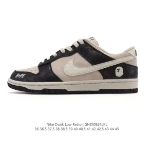 Nike SB Dunk Low Pro Vintage Skateboarding Shoes for Men and Women