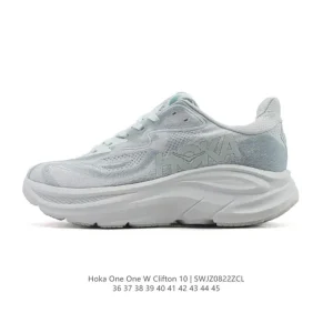 HOKA Clifton 10 Men's Women's Lightweight Cushioned Road Running Shoes