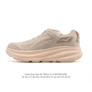 HOKA Clifton 9 Lightweight Cushioned Running Shoe for Men and Women