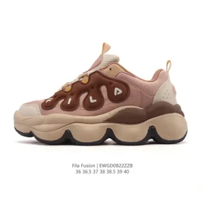 FILA Fusion Chunky Sneakers for Women, Thick Sole Platform Shoes