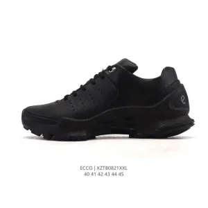 ECCO Men's Outdoor Hiking Shoes Lightweight Breathable Lace-Up Sneakers