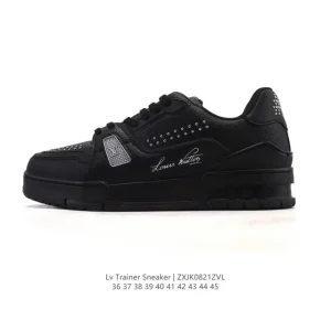 Louis Vuitton Trainer Sneaker Low Top Fashion Luxury Shoes