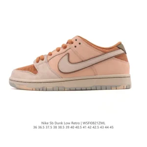 Nike SB Dunk Low Pro Men's Women's Skateboarding Shoes Vintage Leather