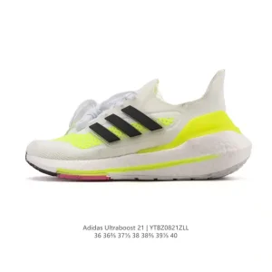 Adidas Ultraboost 21 Women's Running Shoes with Primeblue and Boost