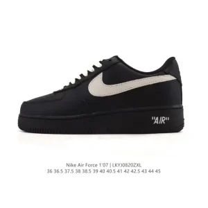 Nike Air Force 1 '07 Low White Leather Sneakers 2025