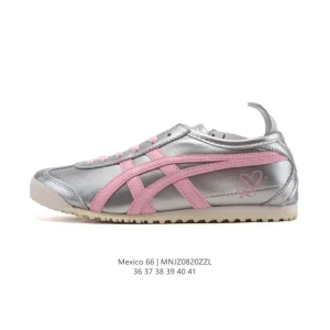 ASICS Onitsuka Tiger Mexico 66 Classic Retro Leather Sneakers