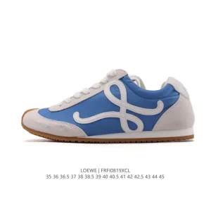 Loewe Ballet Runner 2.0 Leather Fabric Low-Top Sneakers