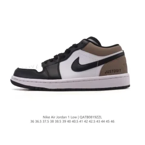 Jordan Air 1 Low Retro Basketball Shoes with Air Cushion