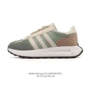 Adidas Retropy E5 Women's Low-Top Retro Running Shoes with Boost Technology
