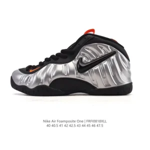 Nike Air Foamposite One Men's Basketball Shoes - Black & Grey