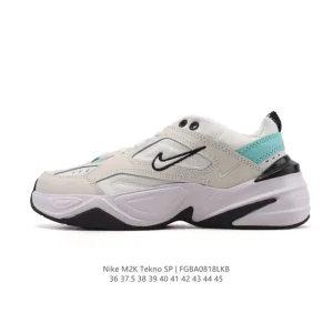 Nike M2K Tekno Men's and Women's Retro Running Shoes with Thick Sole