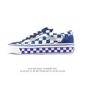 Vans Knu Skool VR3 LX Leather Chunky Retro Skate Shoes
