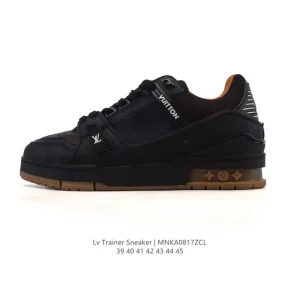 Louis Vuitton Trainer Sneaker Low Men's Fashion Luxury Shoes