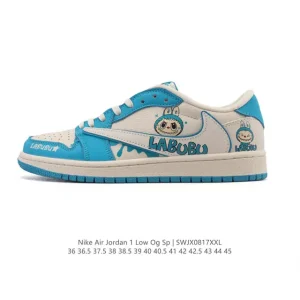 Jordan Air Jordan 1 Low Labubu Retro Low Top Basketball Shoes