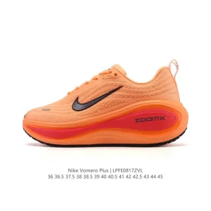 Nike Vomero Plus Running Shoes with Reverse Swoosh and ZoomX Cushioning