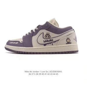 Air Jordan 1 Low Labubu Retro Basketball Shoes