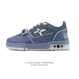 Louis Vuitton Trainer Sneaker Low Men's Fashion Luxury Shoes