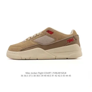 Jordan Flight Court Men's Women's Retro Basketball Shoes for Skateboarding Lifestyle
