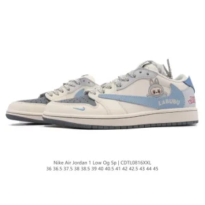 Jordan 1 Low OG SP Military Blue Reverse Swoosh 2025 Snake Year