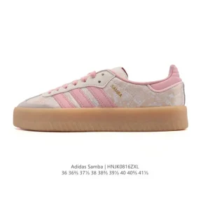 Adidas Samba Valentine Retro Leather Sneakers for Women