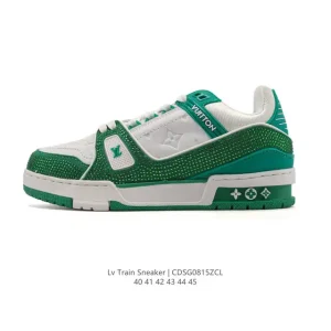 Louis Vuitton Trainer Sneaker Low Thick Sole Men's Shoes