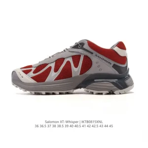 Salomon Xt-Whisper Silver Pink Lifestyle Running Shoe