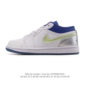 Jordan Air AJ1 Low Retro Basketball Shoes with Air Cushioning