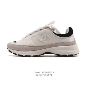 Chanel Women's Luxury Designer Sneakers with Hidden Heel