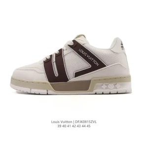 Louis Vuitton Trainer Low Sneaker Men's Fashion Luxury Shoes