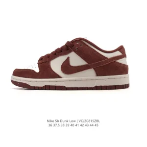 Nike SB Dunk Low Pro Vintage Leather Skate Shoes for Men and Women