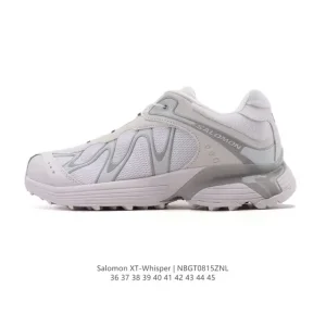 Salomon XT-Whisper Silver Pink Lifestyle Running Shoes