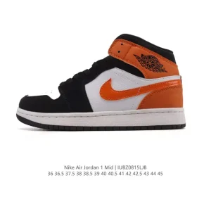 Nike Air Jordan 1 Mid Men's Women's Basketball Shoes
