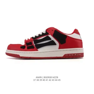 Amiri Skel Low Bone Sneakers Men Women Spring Summer Casual Shoes