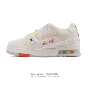 Louis Vuitton Trainer Sneaker Low Top Men's Fashion Luxury Shoes