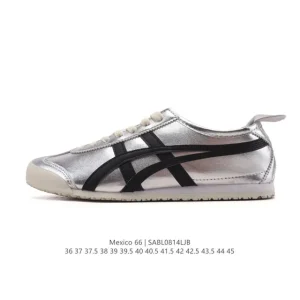 ASICS Onitsuka Tiger Mexico 66 Classic Leather Retro Sneakers