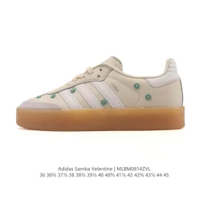 Adidas Samba Velentine Unisex Retro Leather Sneakers for Men and Women