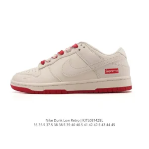 Nike SB Dunk Low Pro Vintage Leather Skate Shoes for Men and Women