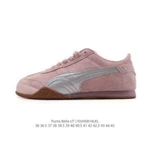 Puma Bella Ut Leather Low Top Lifestyle Shoes with Softfoam+ Cushioning