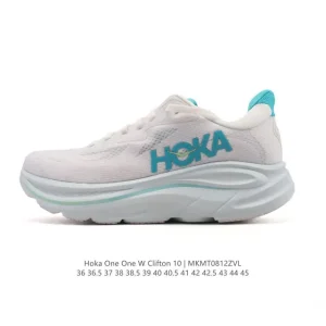 HOKA Clifton 10 Men Women Running Shoes Lightweight Cushioning Breathable Foam