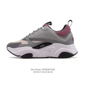 Dior B30 Low-Top Retro Runner Sneakers for Men and Women