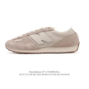 New Balance 471 Retro Vintage Leather Low Top Classic Shoes