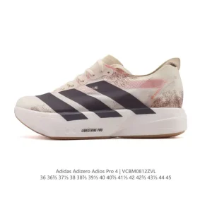Adidas Adizero Adios Pro 4 Lightweight Running Shoes for Men and Women