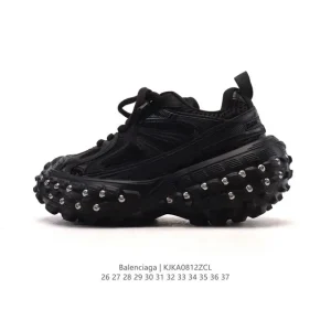 Balenciaga Defender Rubber Platform Sneakers Kids Shoes
